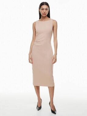 Aritzia Babaton Doorway Sleeveless Midi Bodycon Dress